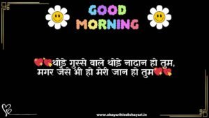 Romantic Good Morning Shayari